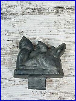 Antique Ice Cream Mold African Boy Choking Turkey E & Co #1 098 RARE 1920's