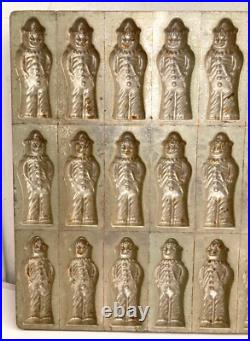 Antique Industrial Circus Clown Chocolate Candy Mold Large