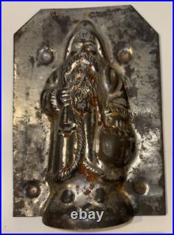 Antique Jaburg Brothers Santa Claus / Belsnickel Chocolate Mold 4.5 Antique Jaburg Brothers Santa Claus / Belsnickel Chocolate Mold 4.5