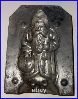Antique Jaburg Brothers Santa Claus / Belsnickel Chocolate Mold 4.5 Antique Jaburg Brothers Santa Claus / Belsnickel Chocolate Mold 4.5