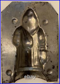 Antique Jaburg Brothers Santa Claus / Belsnickel Chocolate Mold 4.5 Antique Jaburg Brothers Santa Claus / Belsnickel Chocolate Mold 4.5