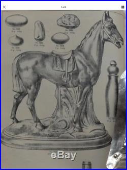 Antique Kutzscher 5573 Horse With Saddle Chocolate Mold