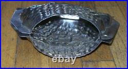 Antique Large Hen on a Nest Basket Tin Candy/Chocolate Mold Hinged #2832