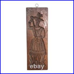 Antique Large Springerle Speculaas Double Sided Man & Woman Folk Art Cookie Mold Antique Large Springerle Speculaas Double Sided Man & Woman Folk Art Cookie Mold