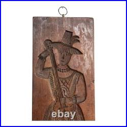 Antique Large Springerle Speculaas Double Sided Man & Woman Folk Art Cookie Mold Antique Large Springerle Speculaas Double Sided Man & Woman Folk Art Cookie Mold