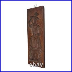 Antique Large Springerle Speculaas Double Sided Man & Woman Folk Art Cookie Mold Antique Large Springerle Speculaas Double Sided Man & Woman Folk Art Cookie Mold