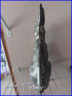 Antique Leaping Rabbit Chocolate Mold Made in Germany Early 20th Century Tin