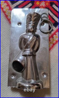 Antique Letang Fils 4352 Soldier Boy Figure Chocolate Mold 4.75 T 2.3 oz