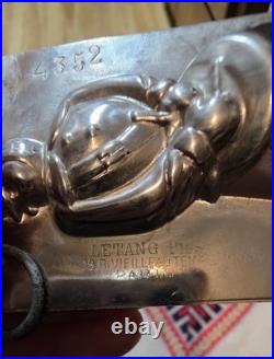 Antique Letang Fils 4352 Soldier Boy Figure Chocolate Mold 4.75 T 2.3 oz