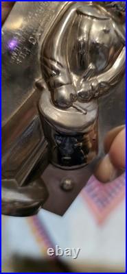Antique Letang Fils 4352 Soldier Boy Figure Chocolate Mold 4.75 T 2.3 oz