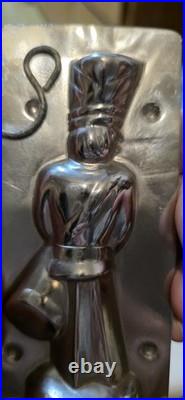 Antique Letang Fils 4352 Soldier Boy Figure Chocolate Mold 4.75 T 2.3 oz