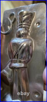 Antique Letang Fils 4352 Soldier Boy Figure Chocolate Mold 4.75 T 2.3 oz