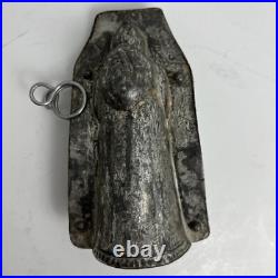 Antique Letang Fils Saint Nicholas Chocolate Mold Aluminum Clip France #3669
