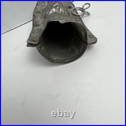 Antique Letang Fils Saint Nicholas Chocolate Mold Aluminum Clip France #3669