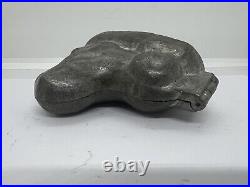 Antique Lion #166 Pewter Chocolate Candy Ice Cream Tri Mold