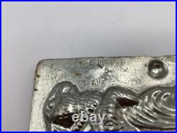 Antique Metal Bunny Chick Egg Chocolate Mold Easter German Van Emden co. N. Y Antique Metal Bunny Chick Egg Chocolate Mold Easter German Van Emden co. N. Y