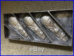 Antique Metal Flat Candy Chocolate Mold Mould Christmas 15.5 in. Hot Air Balloon