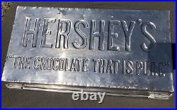 Antique Metal Hershey's Chocolate Mold 19 1/4 X 11 X 2 1/2