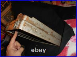 Antique Metal Hinged Chocolate Mold 6 Easter Egg 12 x 11 x 3 12 Pounds