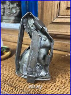 Antique Metal Rabbit Chocolate Mold