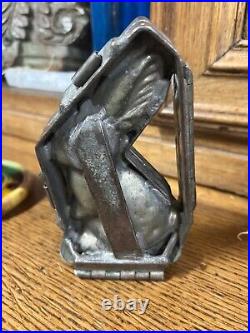 Antique Metal Rabbit Chocolate Mold