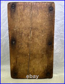 Antique Metal Springerle 12 Medieval German Guardsman Cookie Butter Mold Wood Antique Metal Springerle 12 Medieval German Guardsman Cookie Butter Mold Wood