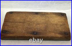 Antique Metal Springerle 12 Medieval German Guardsman Cookie Butter Mold Wood Antique Metal Springerle 12 Medieval German Guardsman Cookie Butter Mold Wood