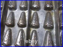 Antique Metal Vormenfabriek Christmas Tree Candy Mold-56 Trees
