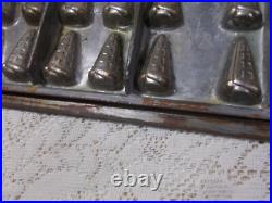 Antique Metal Vormenfabriek Christmas Tree Candy Mold-56 Trees