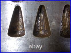 Antique Metal Vormenfabriek Christmas Tree Candy Mold-56 Trees