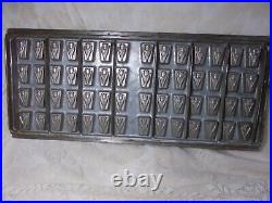 Antique Metal Vormenfabriek Tulip Candy Mold-56 Tulips