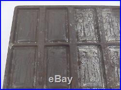 Antique Old Figural Military Navy World War I Era Soldiers Candy Mold Chocolate