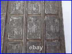 Antique Old Figural Military Navy World War I Era Soldiers Candy Mold Chocolate