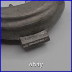 Antique Pewter Ice Cream Candy Hinged Mold Banana Fletcher Mfg. Co. 1890s Antique Pewter Ice Cream Candy Hinged Mold Banana Fletcher Mfg. Co. 1890s