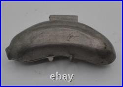 Antique Pewter Ice Cream Candy Hinged Mold Banana Fletcher Mfg. Co. 1890s Antique Pewter Ice Cream Candy Hinged Mold Banana Fletcher Mfg. Co. 1890s