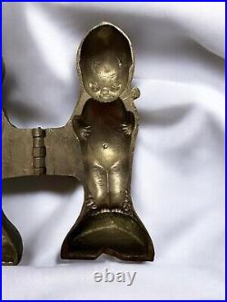 Antique Pewter Kewpie Doll Ice Cream Mold #1115 Eppelsheimer Mold Manufacturing