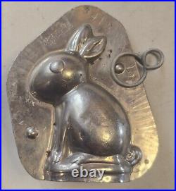 Antique Rabbit Chocolate Mold VormenFabriek Tilburg Holland 5419