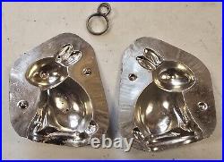 Antique Rabbit Chocolate Mold VormenFabriek Tilburg Holland 5419