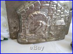 Antique Rare Hansel and Gretel Chocolate mold dutch Tilburg vormenfabriek