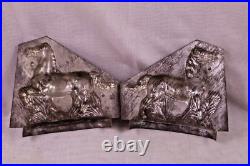 Antique Rare Large Standing Horse Chocolate Mold 9