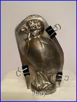 Antique Rare Turkey chocolate mold pre-owned