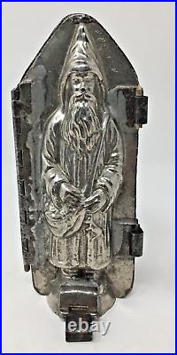 Antique Saint Nicholas Hinged Chocolate Mold