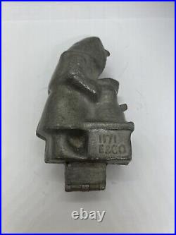 Antique Santa & Chimney #1171 Pewter Chocolate Candy Ice Cream Rare Mold