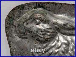 Antique Silver-flashed-Copper 8 Bunny Chocolate Candy Mold #4601 Ultra Rare Antique Silver-flashed-Copper 8 Bunny Chocolate Candy Mold #4601 Ultra Rare