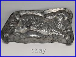 Antique Silver-flashed-Copper 8 Bunny Chocolate Candy Mold #4601 Ultra Rare Antique Silver-flashed-Copper 8 Bunny Chocolate Candy Mold #4601 Ultra Rare