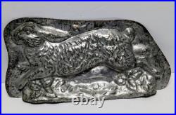 Antique Silver-flashed-Copper 8 Bunny Chocolate Candy Mold #4601 Ultra Rare Antique Silver-flashed-Copper 8 Bunny Chocolate Candy Mold #4601 Ultra Rare