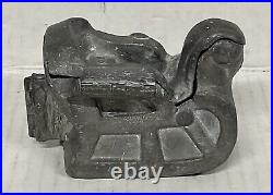 Antique Sleigh #494 Pewter Chocolate Candy Ice Cream Mold Rare