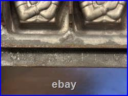 Antique St. Nicholas & Black Peter Christmas Chocolate Mold