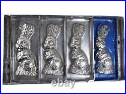 Antique Steel Easter Bunny Chocolate mold