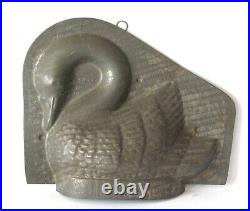 Antique Swan chocolate mold XL size single side only